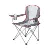 Adult Oversized Quad Chair, 9.2lbs, off White & Gray